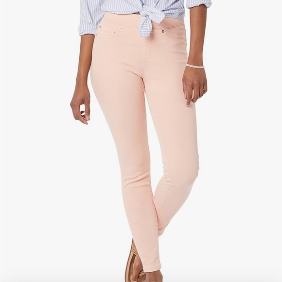 Amazon Essentials Denim - Amazon Essentials Women's Light Pink Skinny Jeans